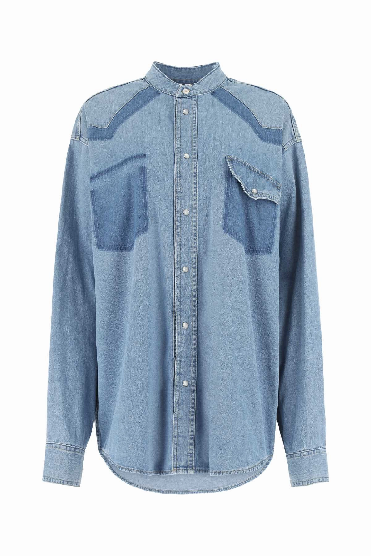 Maison Margiela Button-Up Denim Shirt