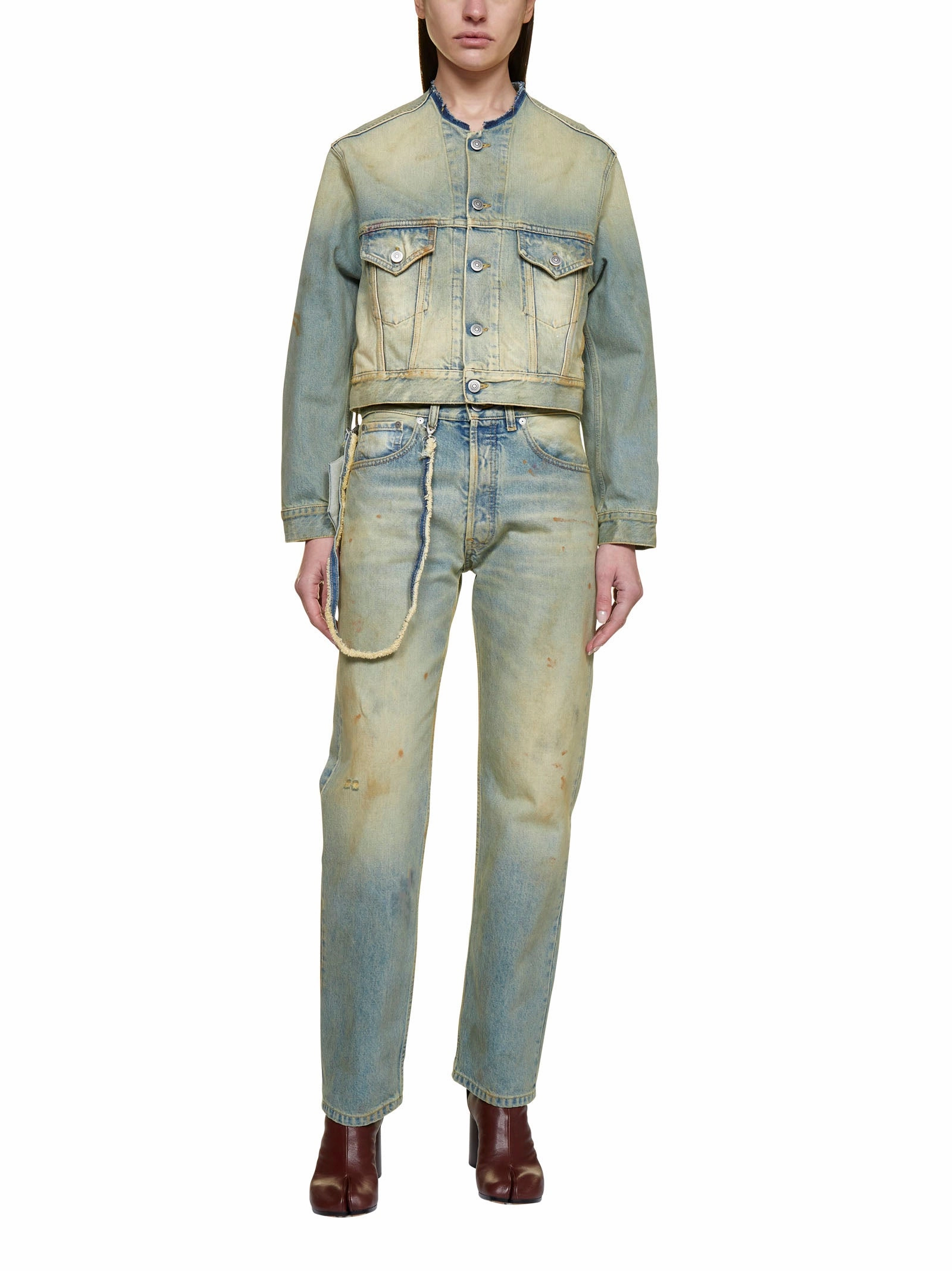 Maison Margiela Buttoned Denim Jacket