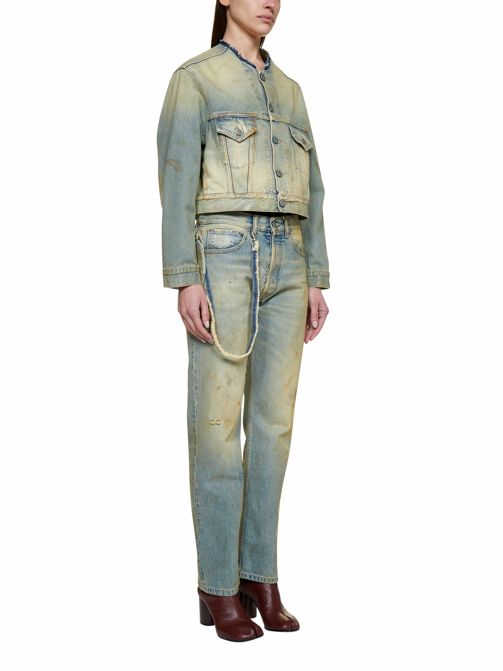Maison Margiela Buttoned Denim Jacket