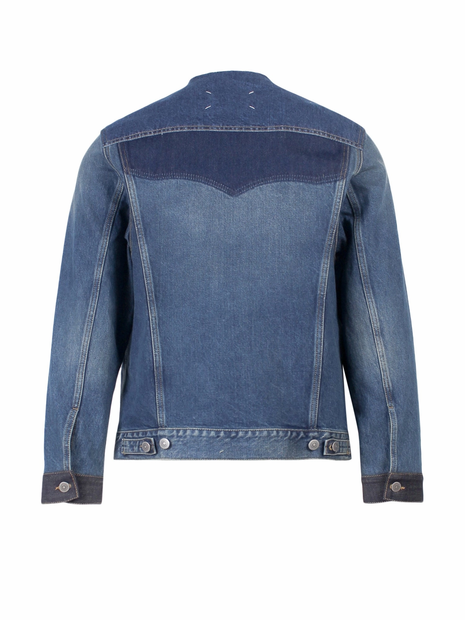 Maison Margiela Buttoned Long-Sleeved Denim Jacket