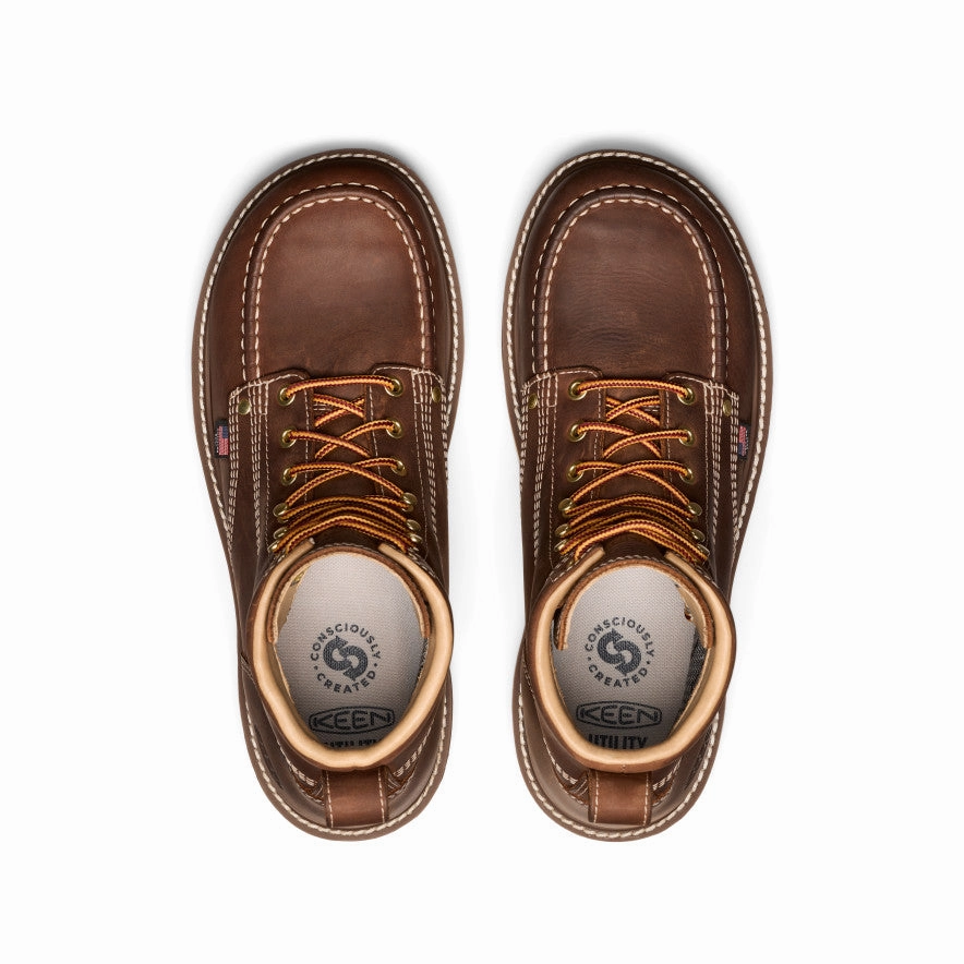 Men's Liberty 6" Waterproof Boot (Carbon Toe)  |  Chestnut/Gum