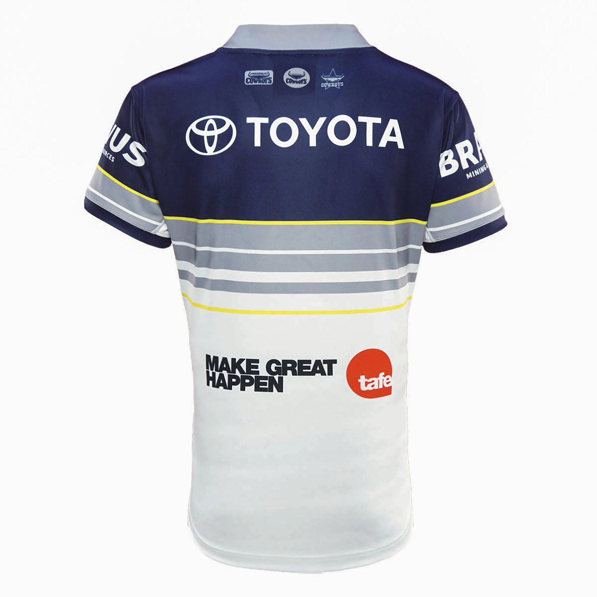 Men's NRL North Queensland Cowboys 2025 Replica Home Jersey