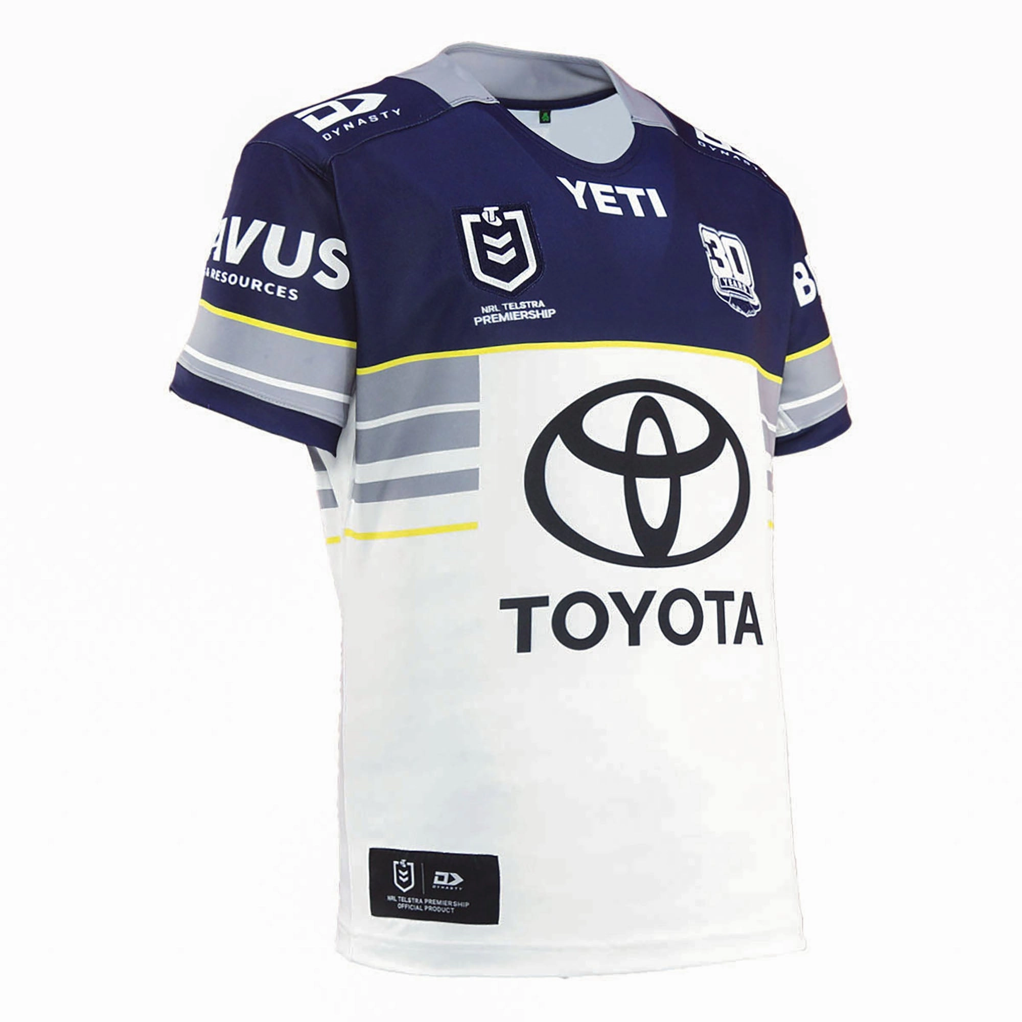 Men's NRL North Queensland Cowboys 2025 Replica Home Jersey