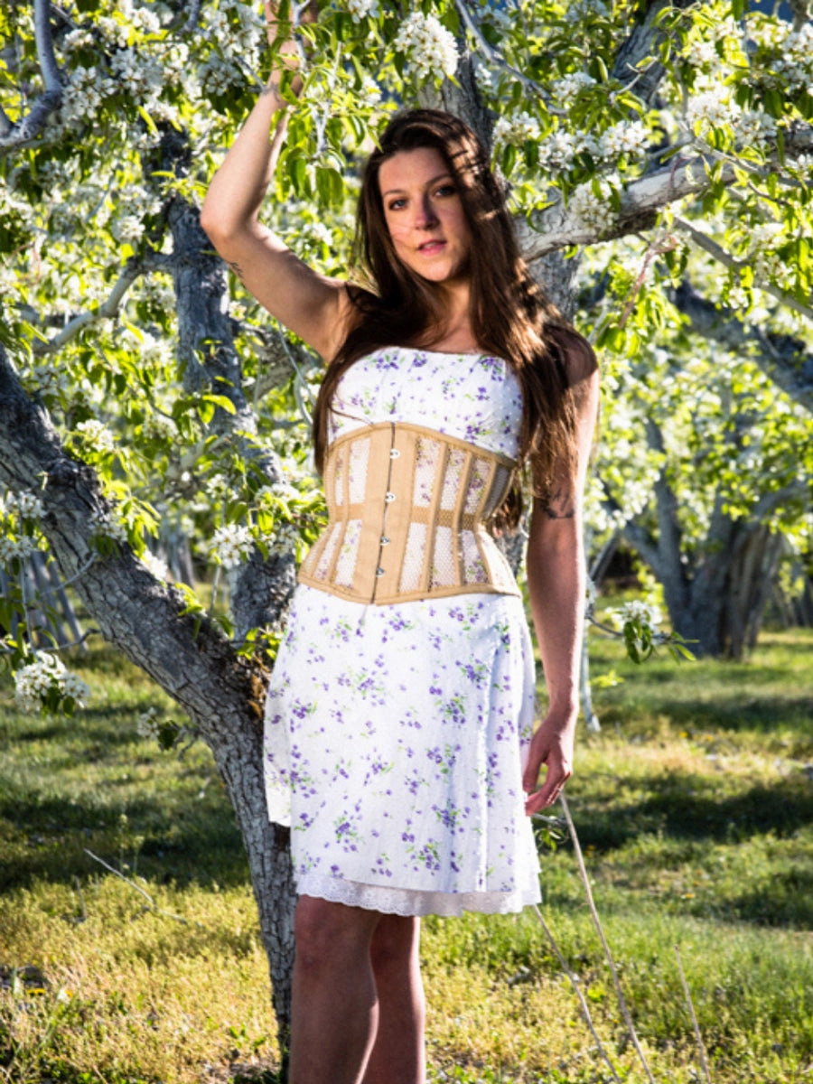 Mesh Romantic Curve Standard Underbust Corset : CS-411