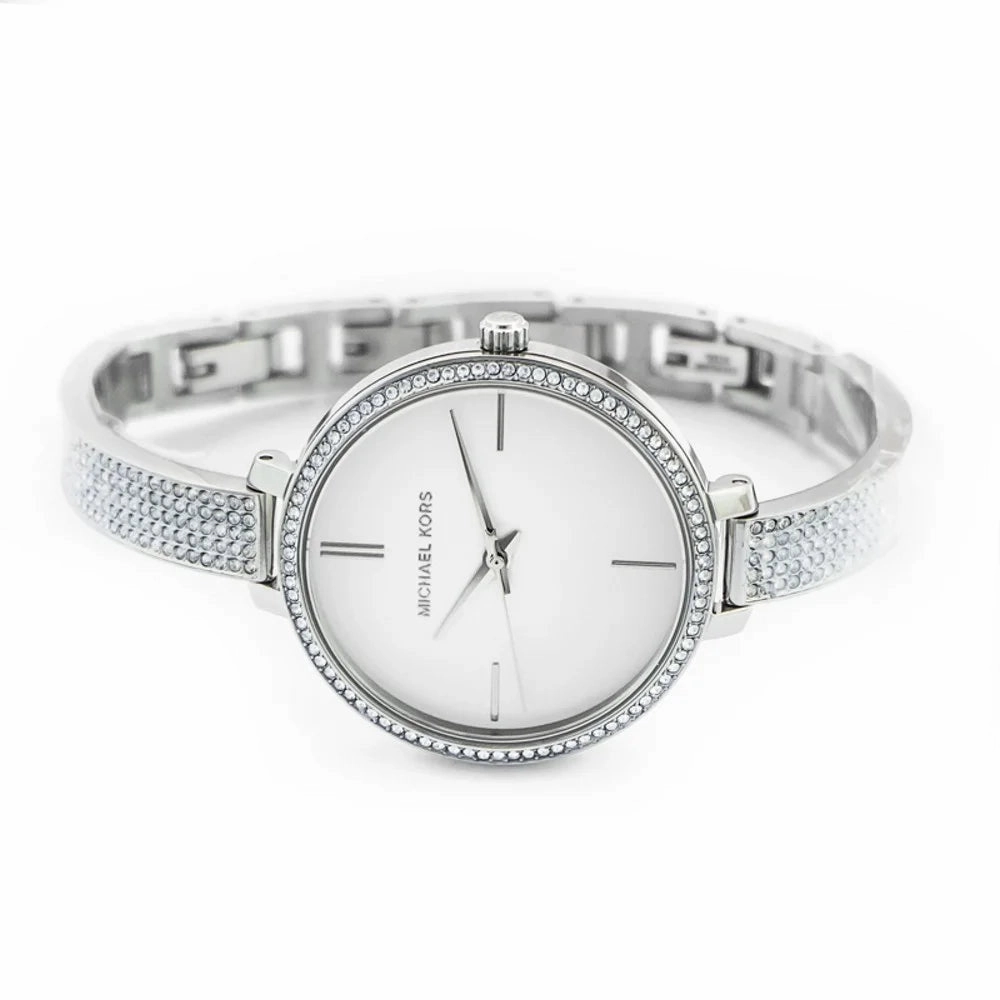 Michael Kors MK3783 Women's Jaryn Silver Dial Watch