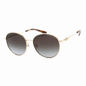 Michael Kors Women's Sunglasses - Round Frame Dark Grey Gradient Lens | 0MK1119 10148G
