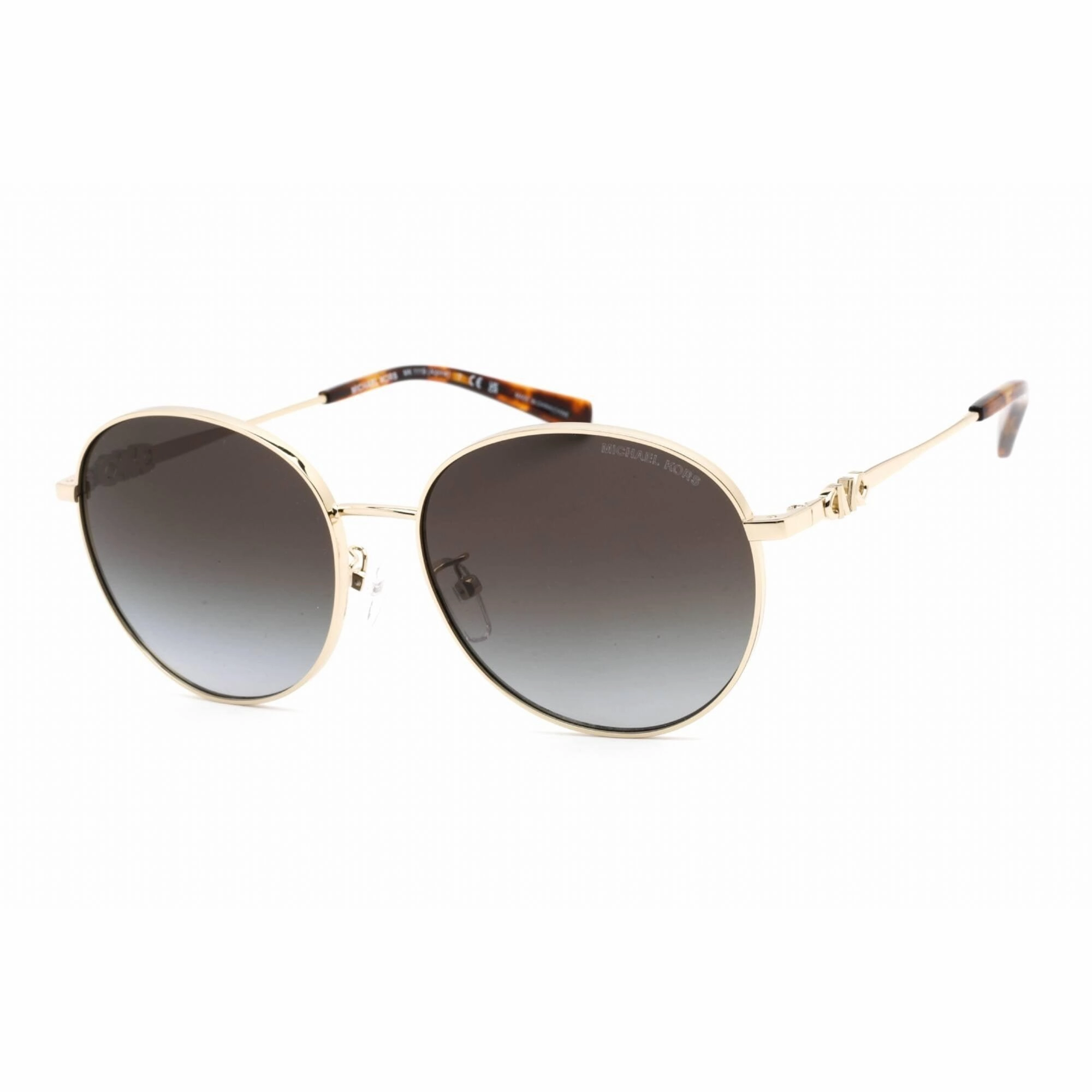 Michael Kors Women's Sunglasses - Round Frame Dark Grey Gradient Lens | 0MK1119 10148G