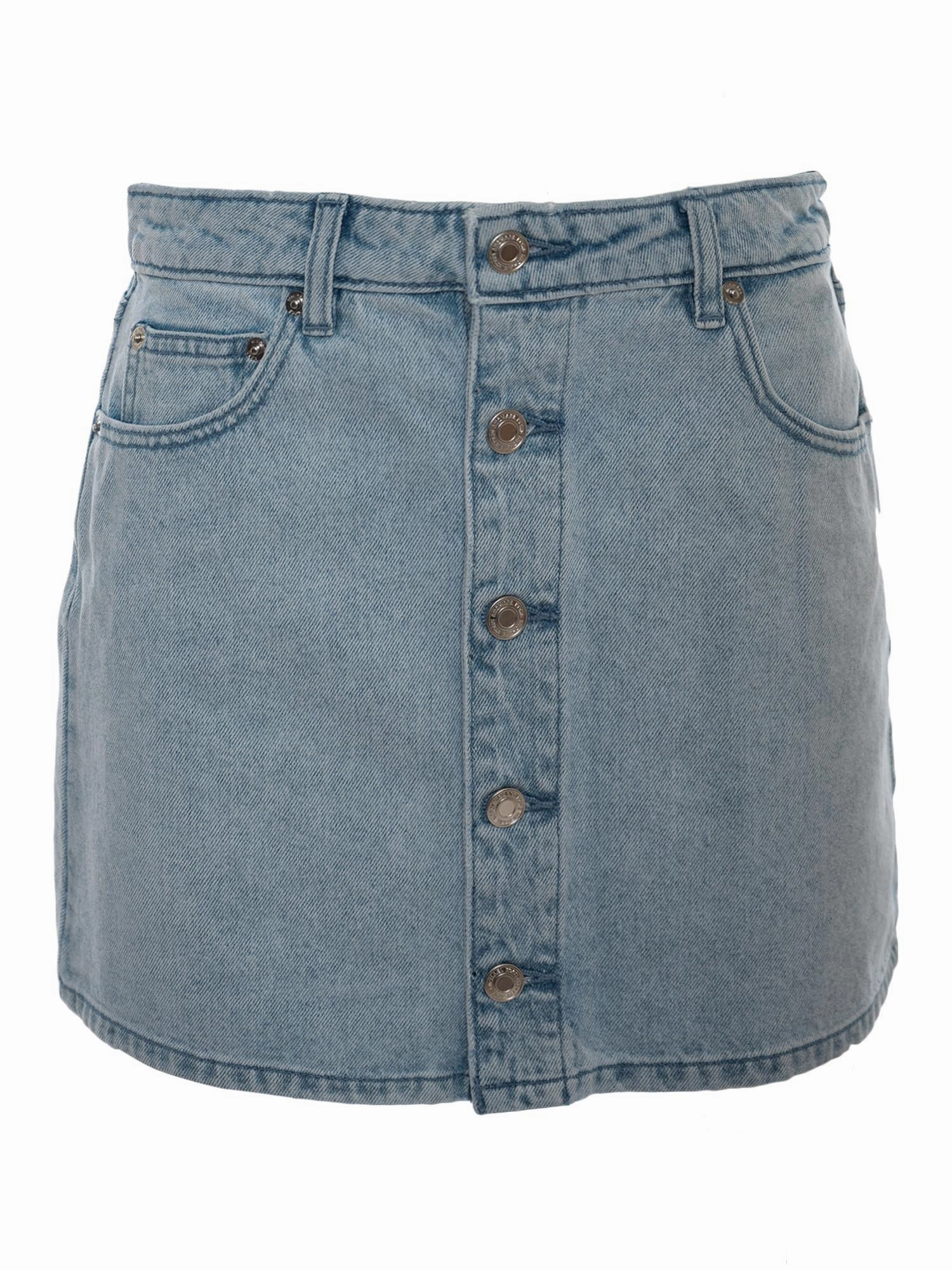 Michael Michael Kors Mid-Rise Mini Denim Skirt