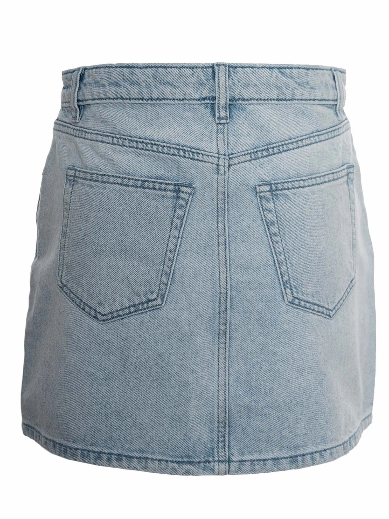 Michael Michael Kors Mid-Rise Mini Denim Skirt