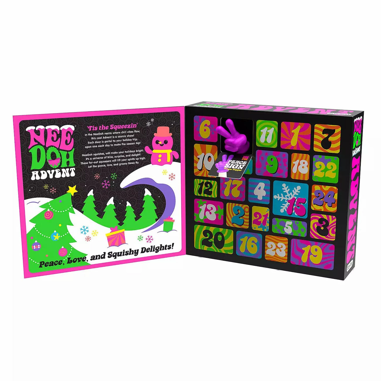 NeeDoh Advent Calendar - Set of 24
