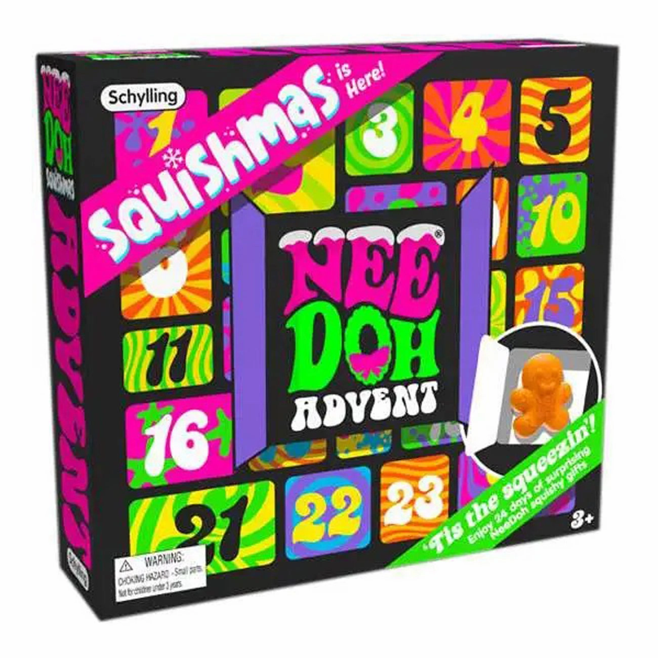 NeeDoh Advent Calendar - Set of 24