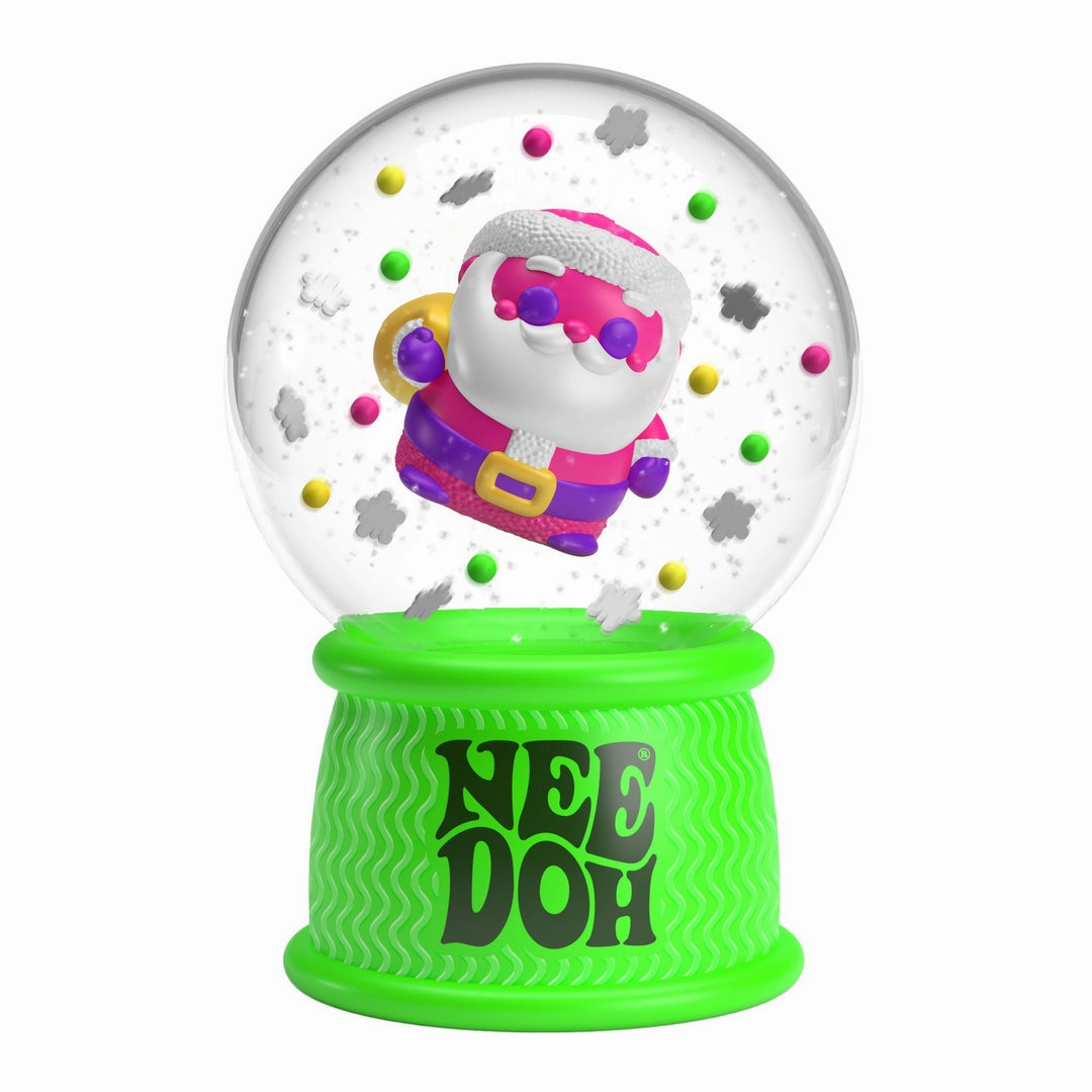 NeeDoh Squish N' Snow Globe