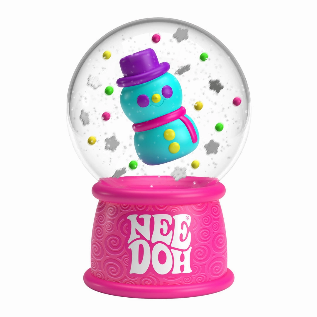 NeeDoh Squish N' Snow Globe