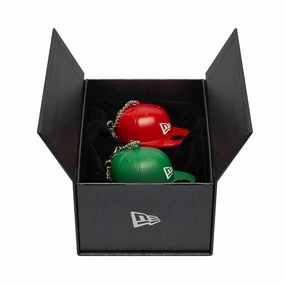 New Era Holiday '24 Red Green 59FIFTY Ornament Two-Pack