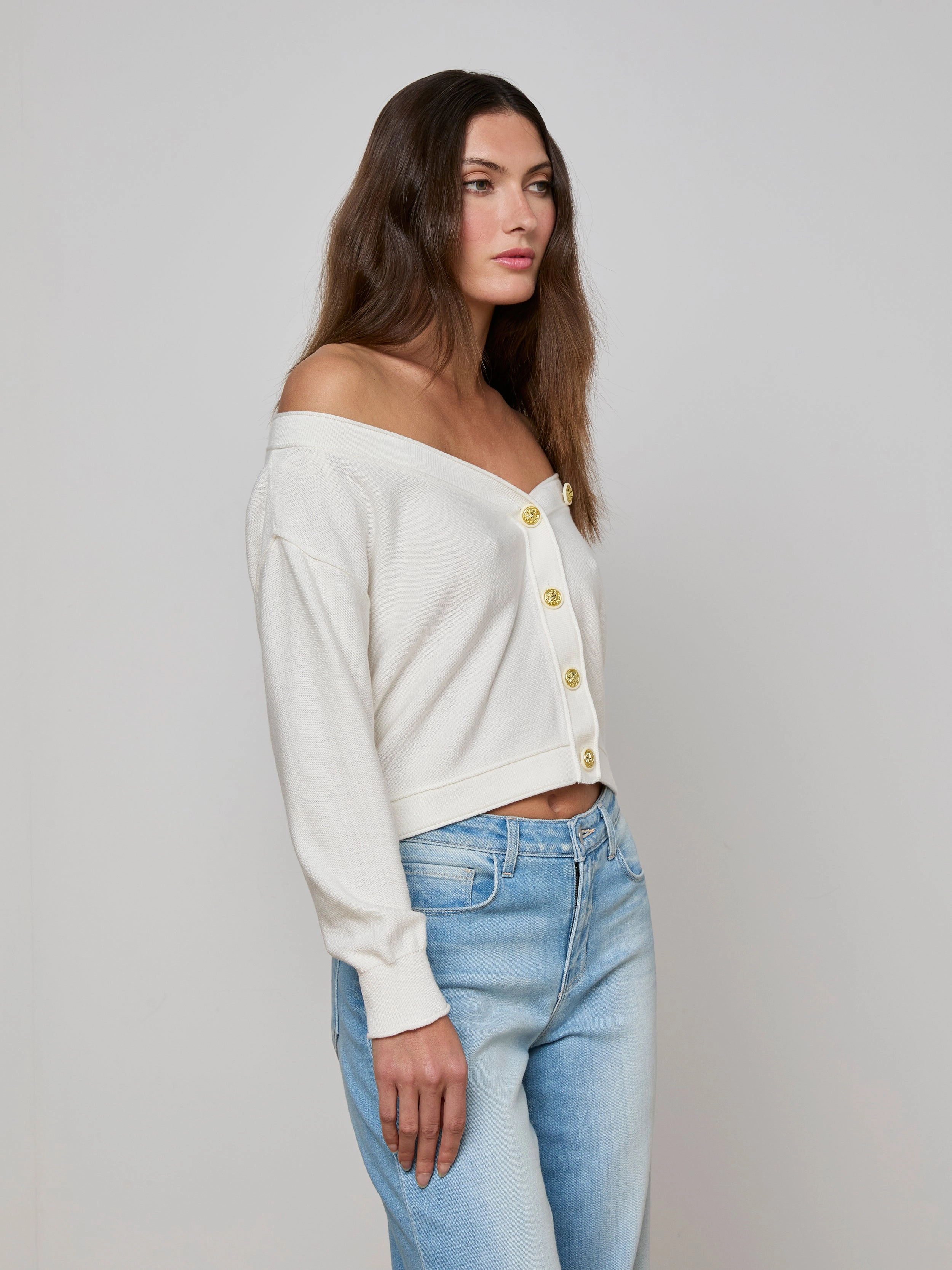 Nopal Cropped Cardigan