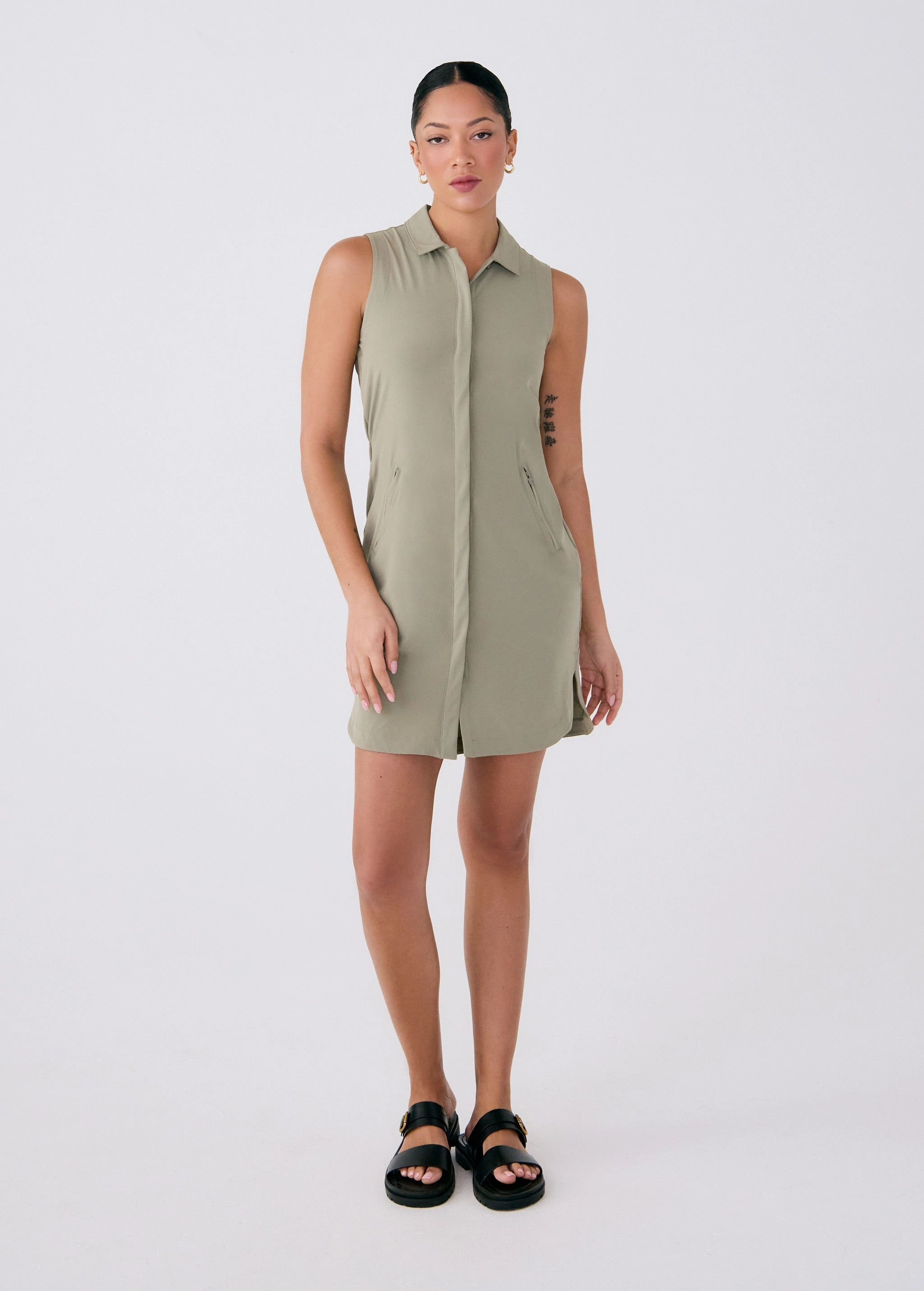 Olivie Shirt Dress