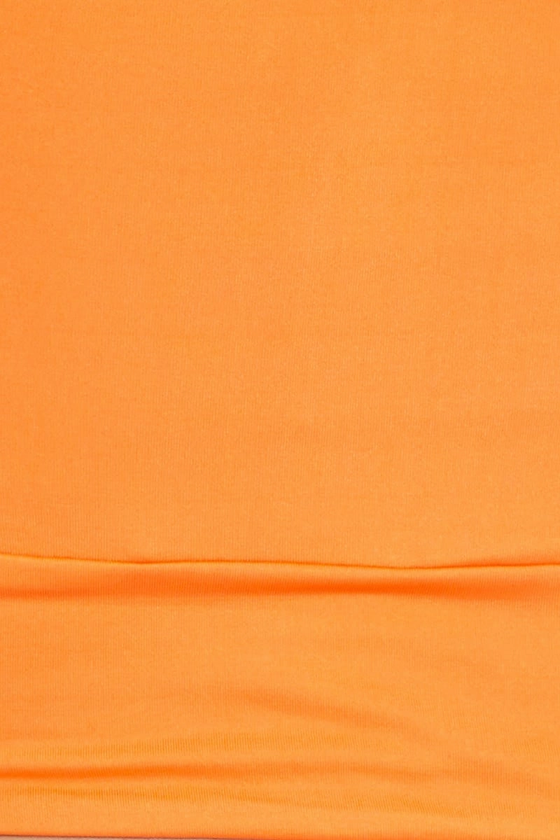 Orange Halter Top