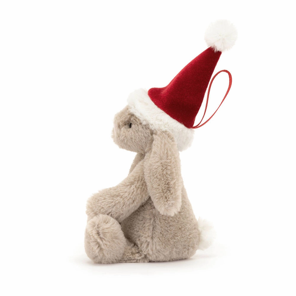 Ornament - Bashful Christmas Bunny
