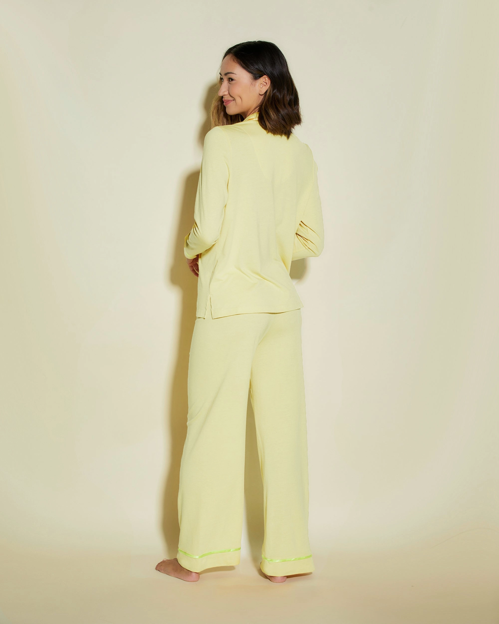 Petite Long Sleeve Top & Pant Pajama Set