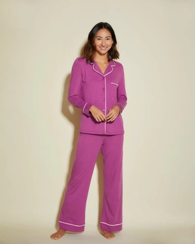 Petite Long Sleeve Top & Pant Pajama Set
