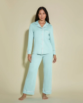 Petite Long Sleeve Top & Pant Pajama Set