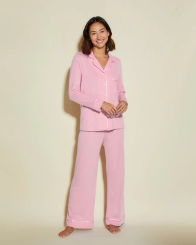 Petite Long Sleeve Top & Pant Pajama Set