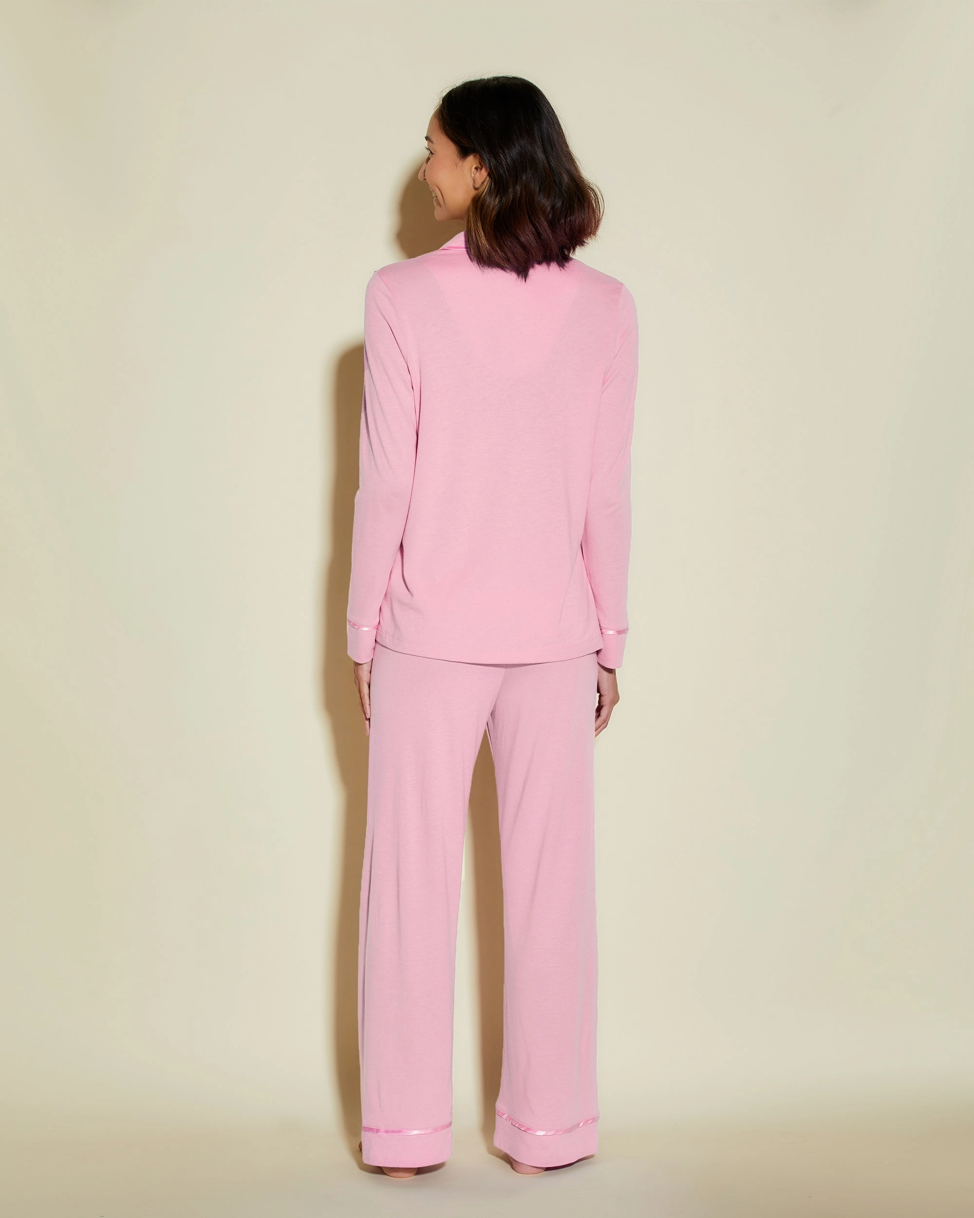 Petite Long Sleeve Top & Pant Pajama Set