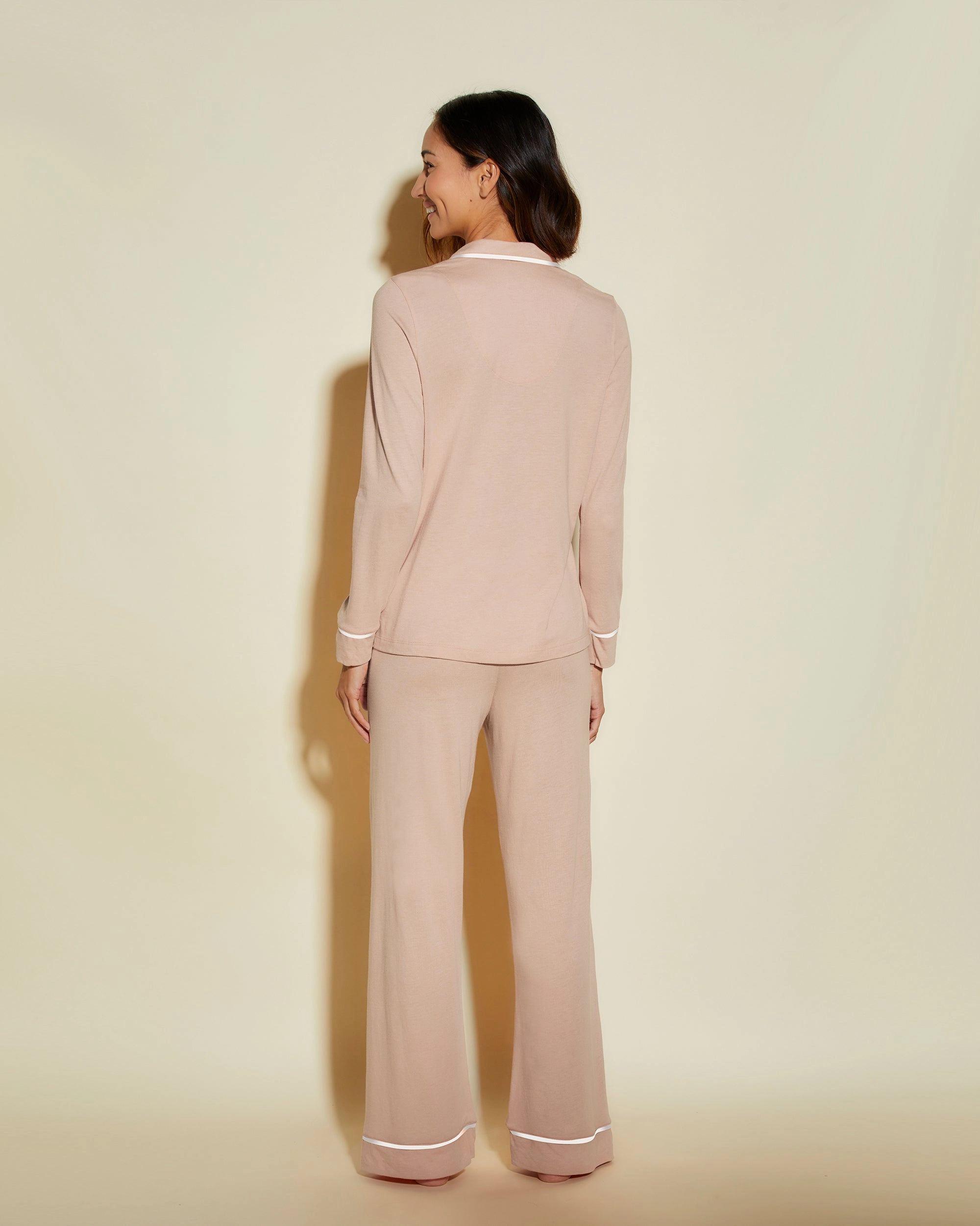 Petite Long Sleeve Top & Pant Pajama Set