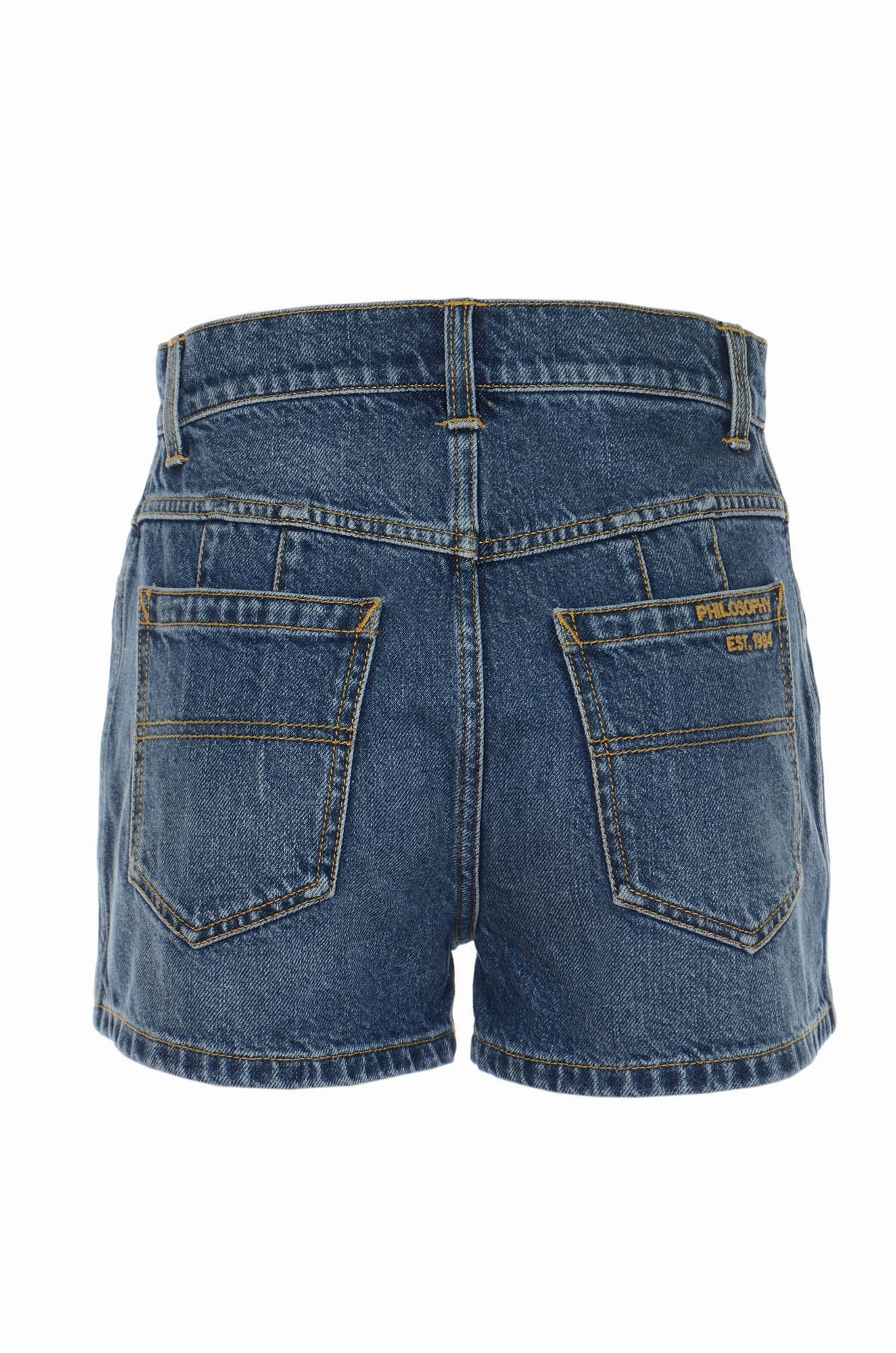 Philosophy Di Lorenzo Serafini Denim Shorts