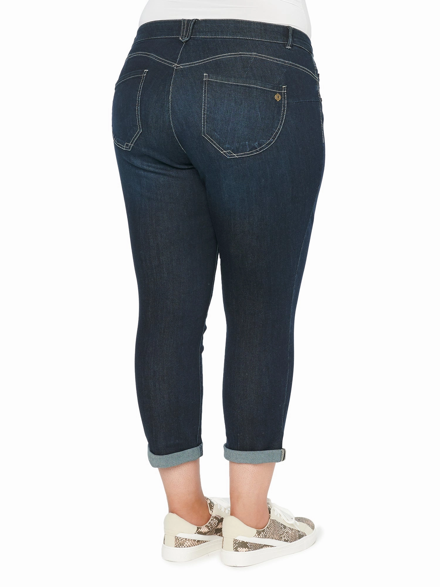Plus "Ab"solution® Ankle Skimmer Indigo