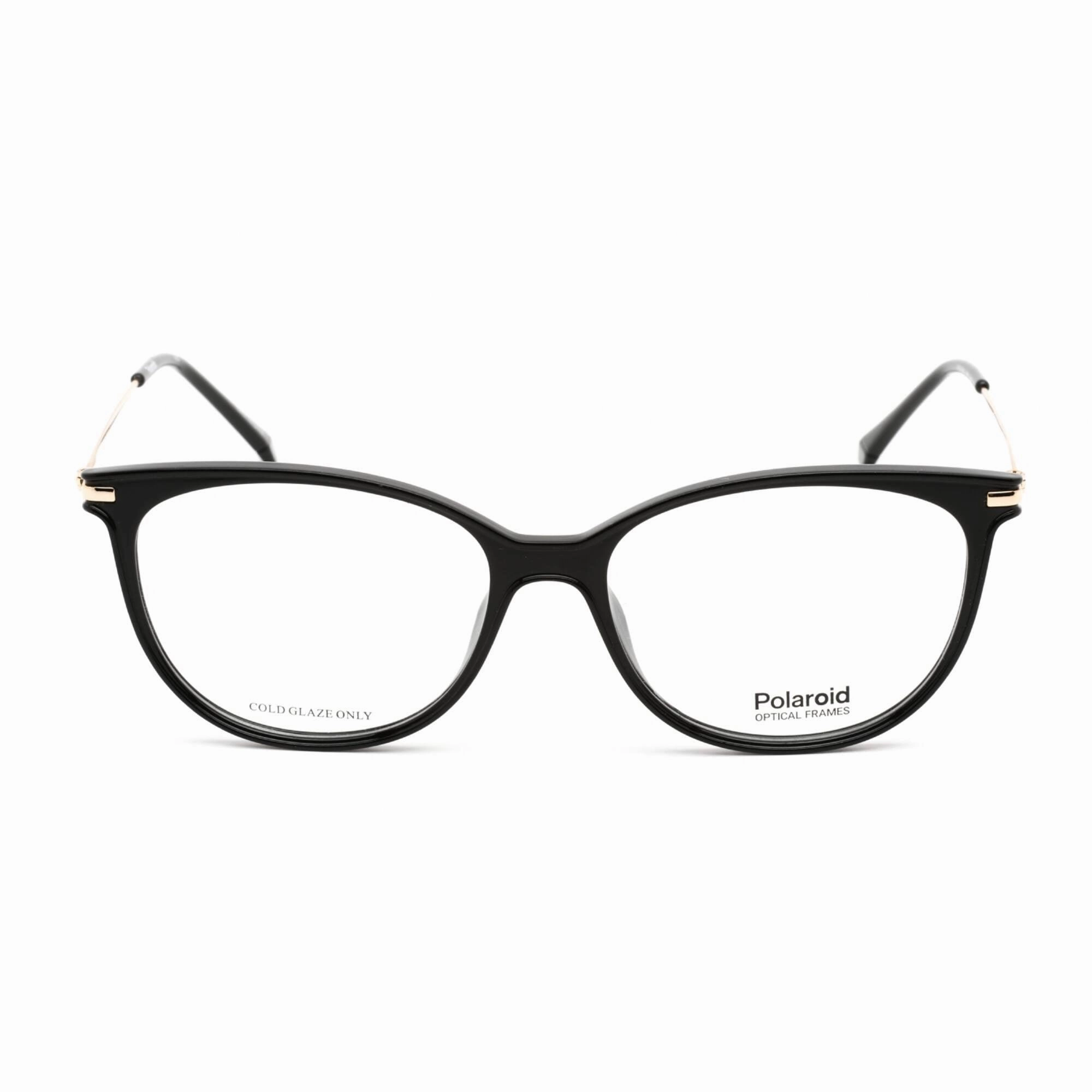 Polaroid Core Women's Eyeglasses - Cat Eye Black Plastic Frame | PLD D415 0807 00