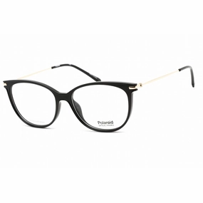 Polaroid Core Women's Eyeglasses - Cat Eye Black Plastic Frame | PLD D415 0807 00