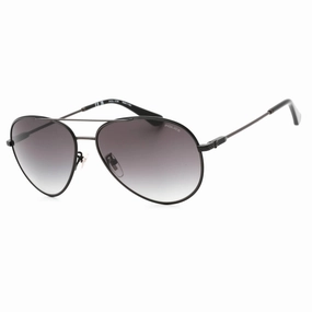 Police Men's Sunglasses - Shiny Gunmetal W/Shiny Black Parts Full Rim | SPLL11M 0K59