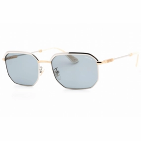 Police Men's Sunglasses - Shiny Palladium W/Rose Gold Parts Metal Frame | SPLF73M 0544