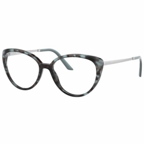 Prada Women's Eyeglasses - Light Blue Plastic Cat Eye Frame | PRADA 0PR 06WV 05H1O151