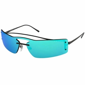 Prada Women's Sunglasses - Black Metal Rectangular Frame | PRADA 0PR61VS 1AB33638