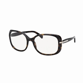 Prada Women's Sunglasses - Havana Plastic Butterfly Frame | PRADA 0PR 08OS 2AU09H