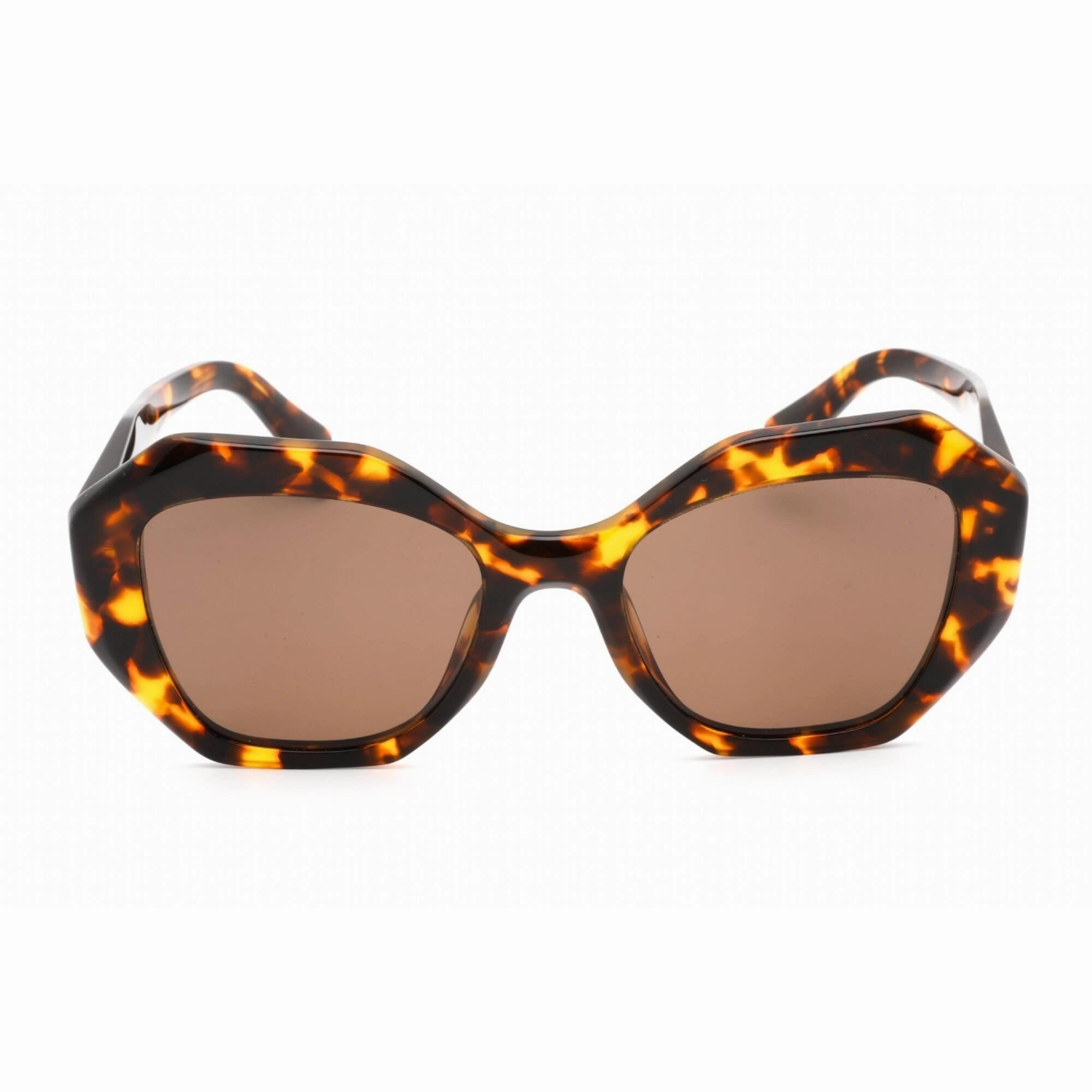 Prada Women's Sunglasses - Honey Tortoise Plastic Butterfly Frame | 0PR 16WS VAU05C