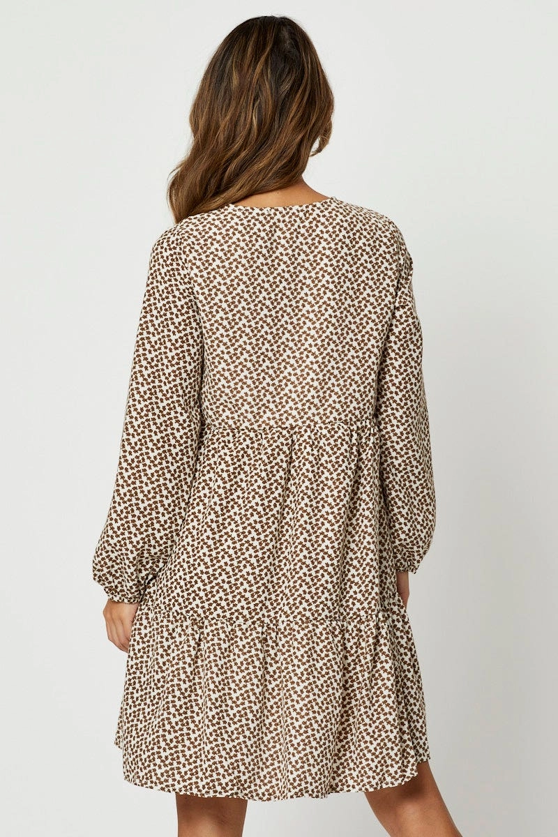 Print Skater Dress