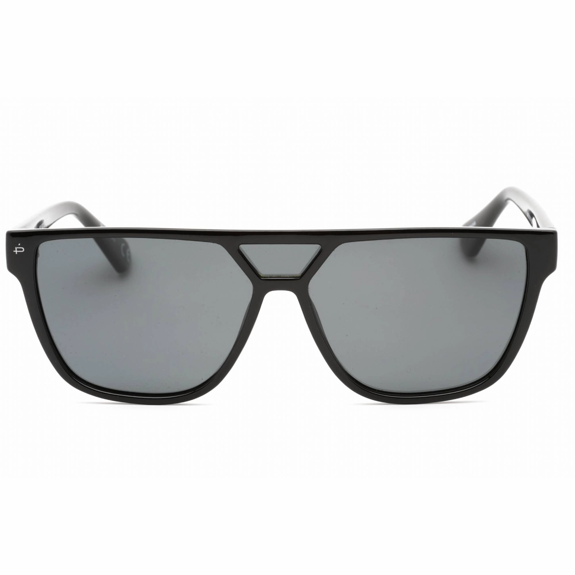 Prive Revaux Men's Sunglasses - Grey Lens Plastic Rectangular Frame | Surf City Black