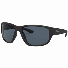 Ray Ban Men's Sunglasses - Full Rim Black Rectangular Frame | RAY BAN 0RB4300 601SR5