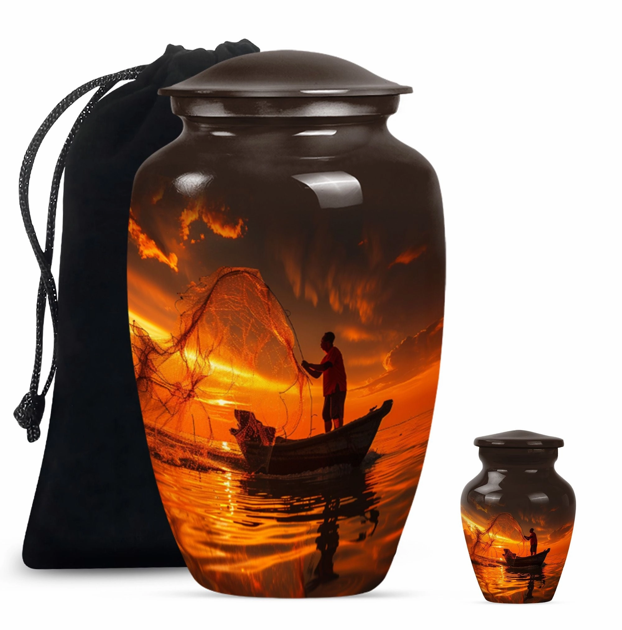 Remembrance Fishing Urn: A Memorial Tribute For Men's Ashes