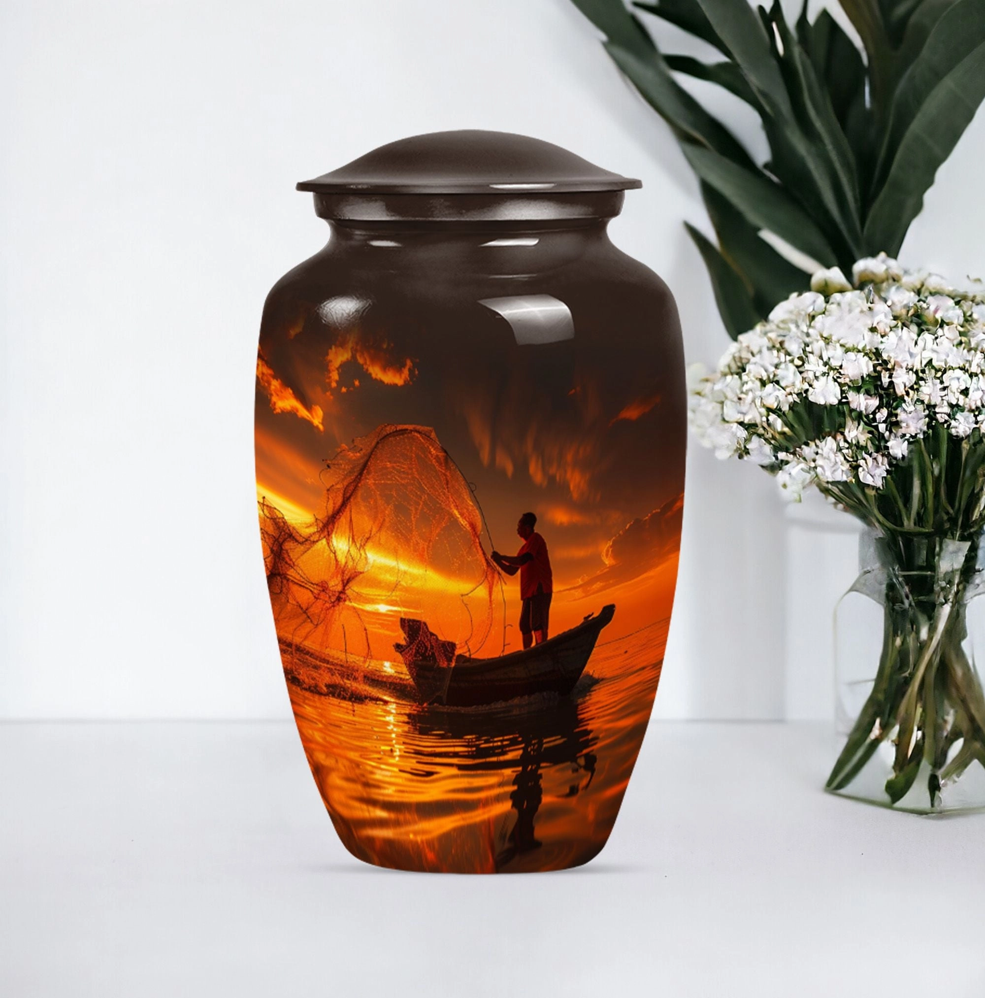 Remembrance Fishing Urn: A Memorial Tribute For Men's Ashes