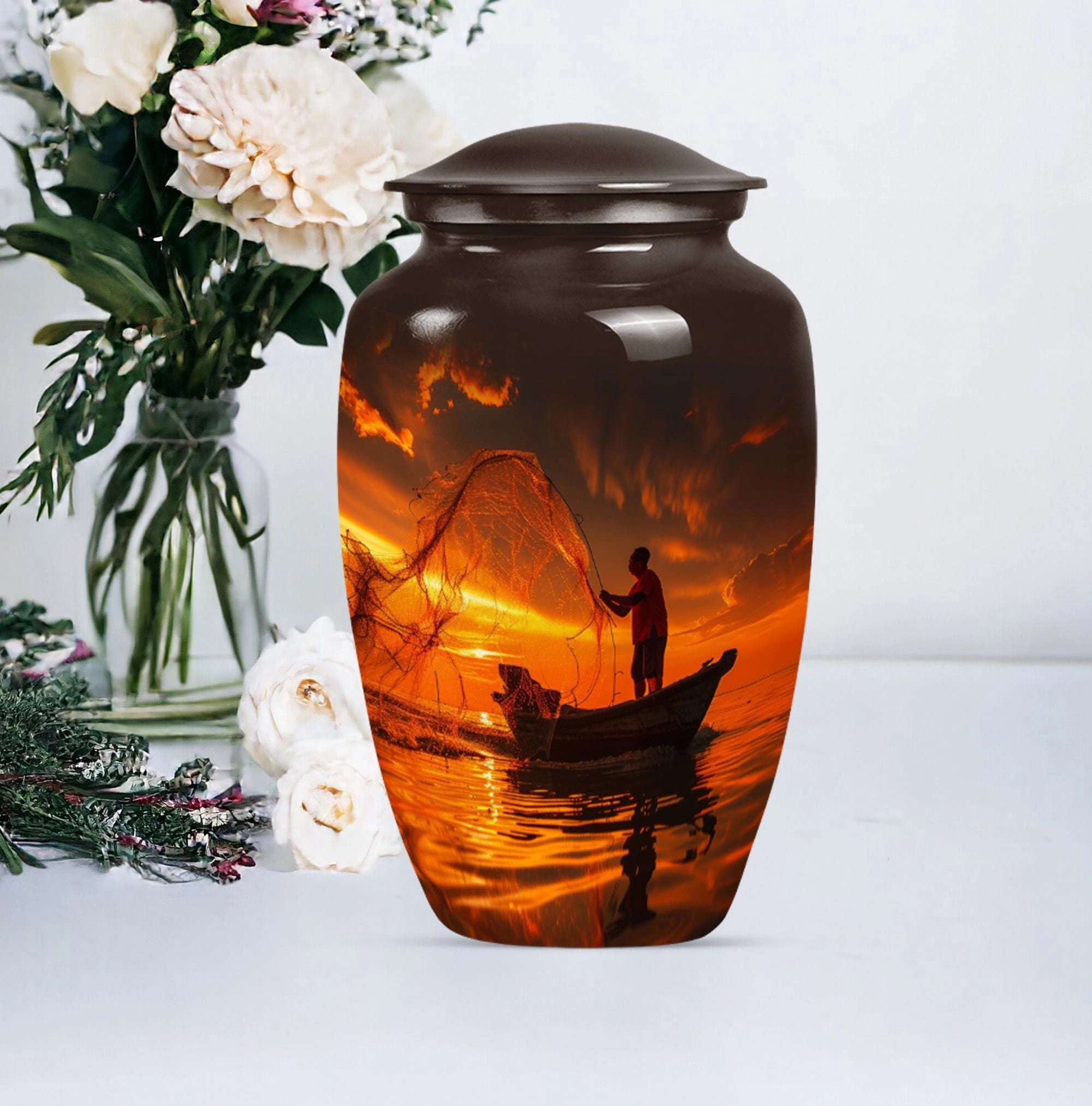 Remembrance Fishing Urn: A Memorial Tribute For Men's Ashes