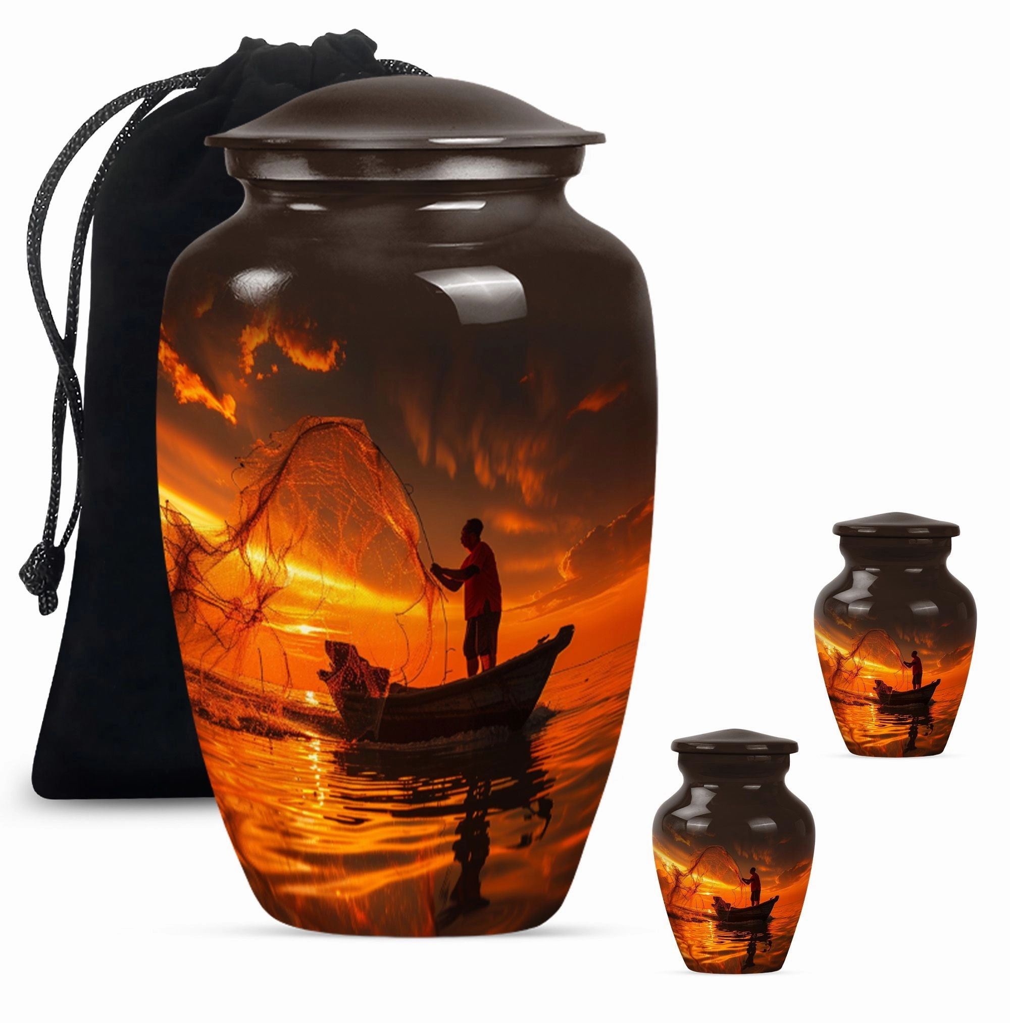 Remembrance Fishing Urn: A Memorial Tribute For Men's Ashes