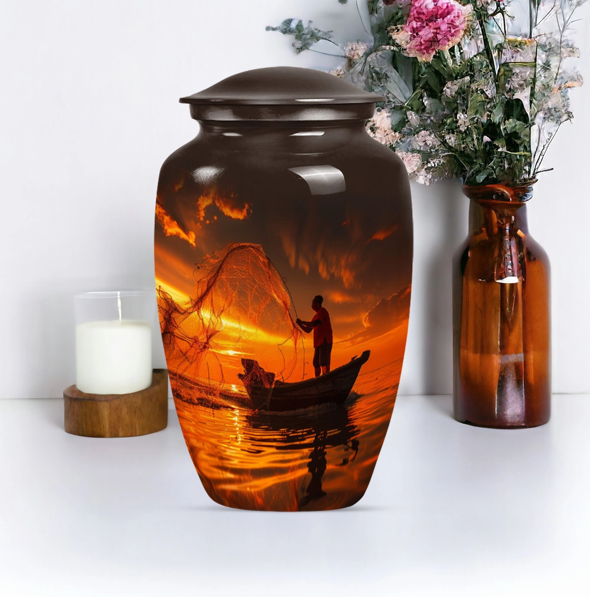 Remembrance Fishing Urn: A Memorial Tribute For Men's Ashes