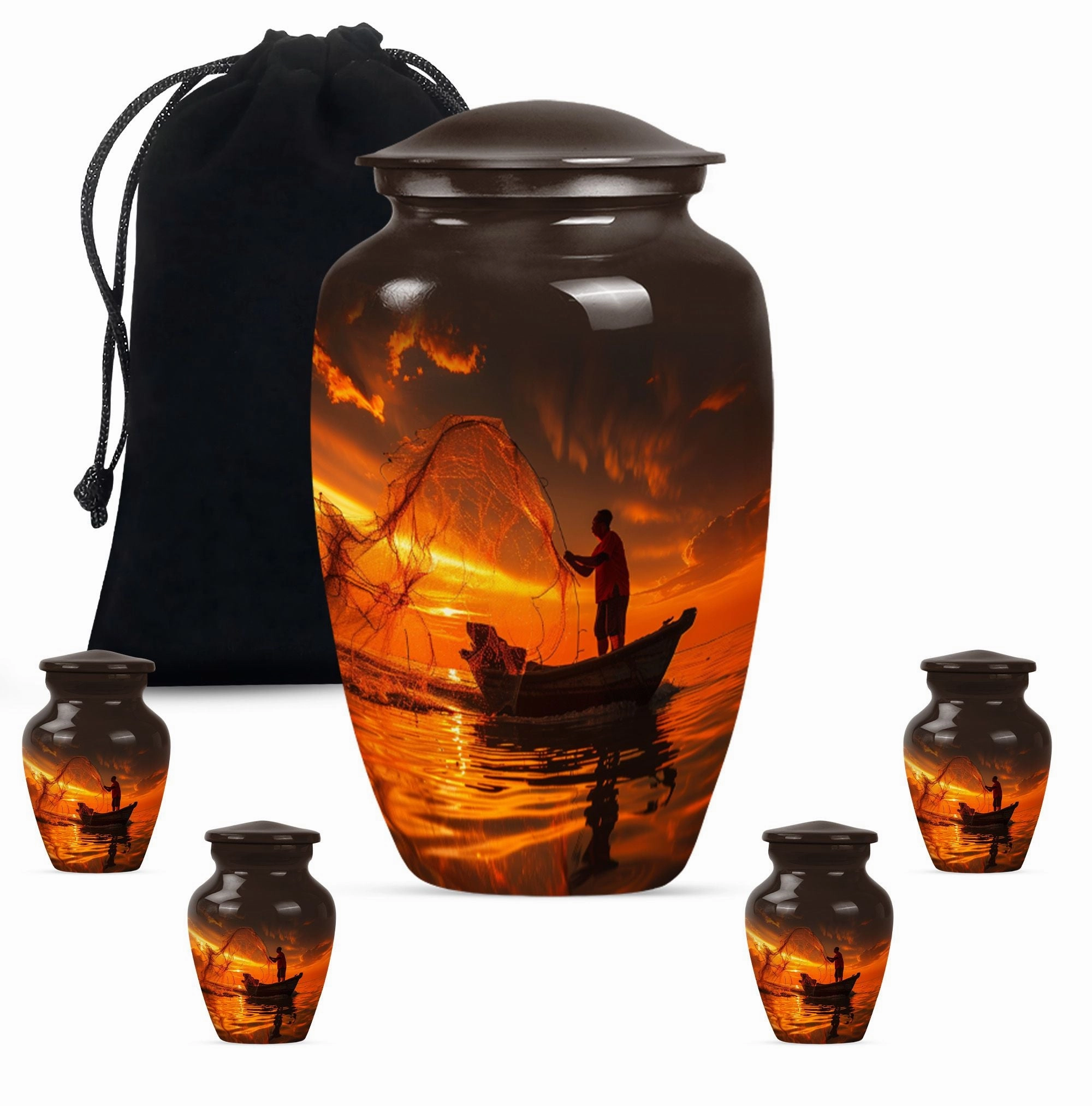 Remembrance Fishing Urn: A Memorial Tribute For Men's Ashes