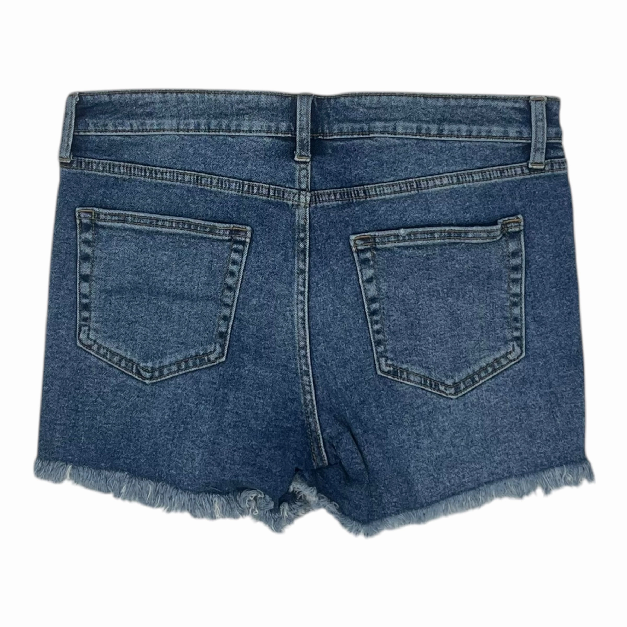 Shorts By Clothes Mentor In Blue Denim, Size:14