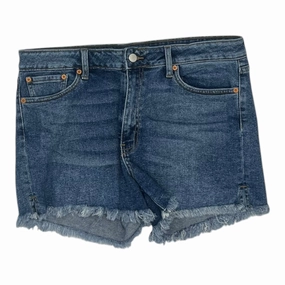 Shorts By Clothes Mentor In Blue Denim, Size:14
