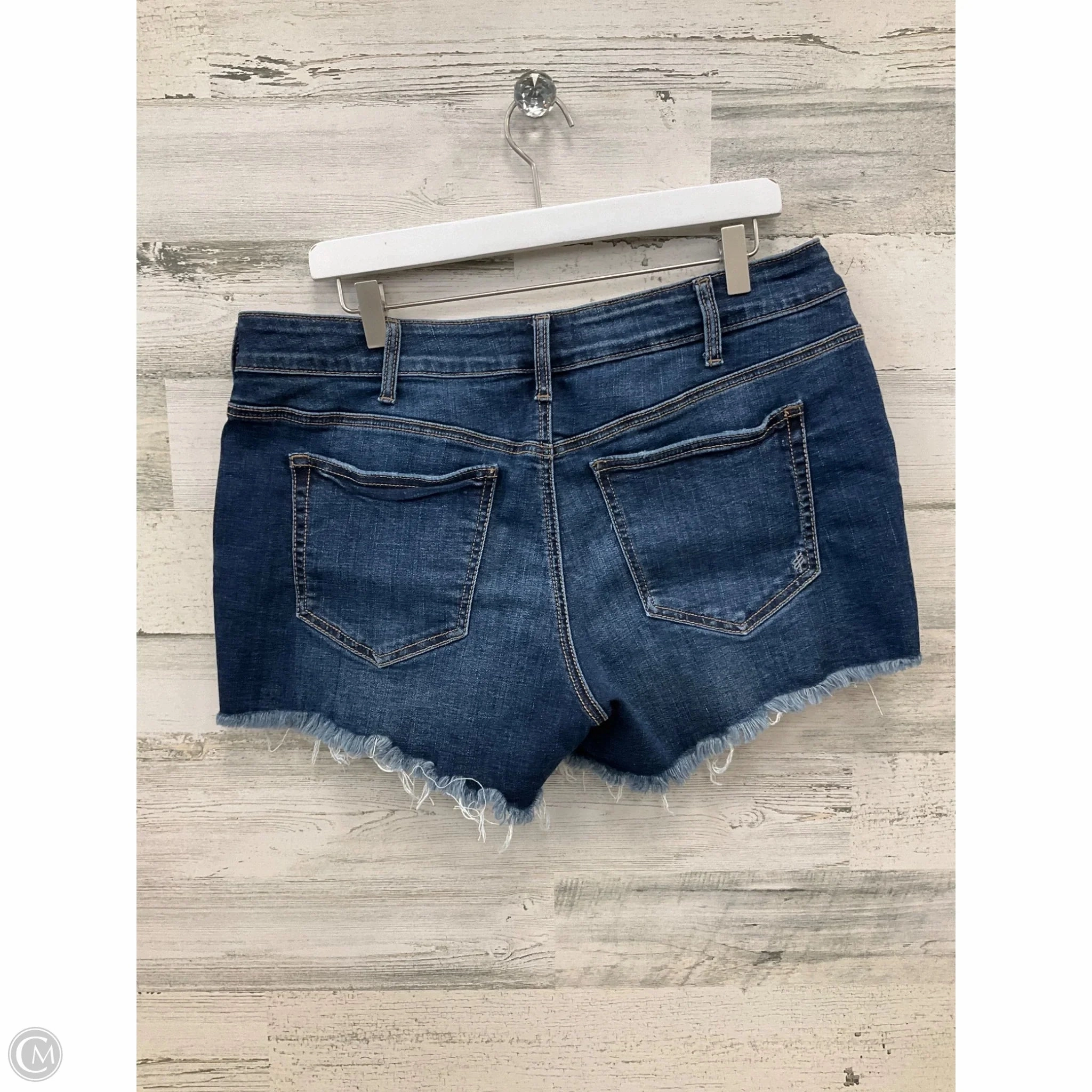 Shorts By Silver In Blue Denim, Size: 18